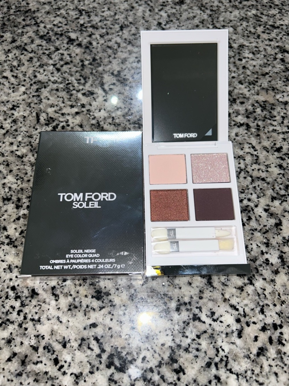 Tom Ford Soleil Eye Color Quad - 01 Black Diamond